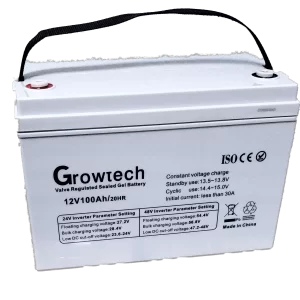 Growtech 100ah 12v Gel Battery